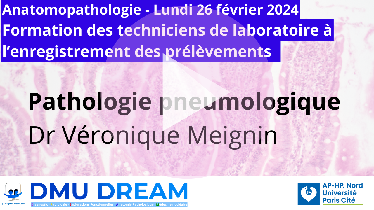 Pathologie pneumologique– Dr Véronique Meignin