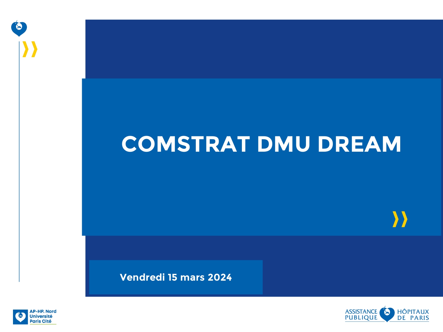 COMSTRAT DMU DREAM – 15 mars 2024